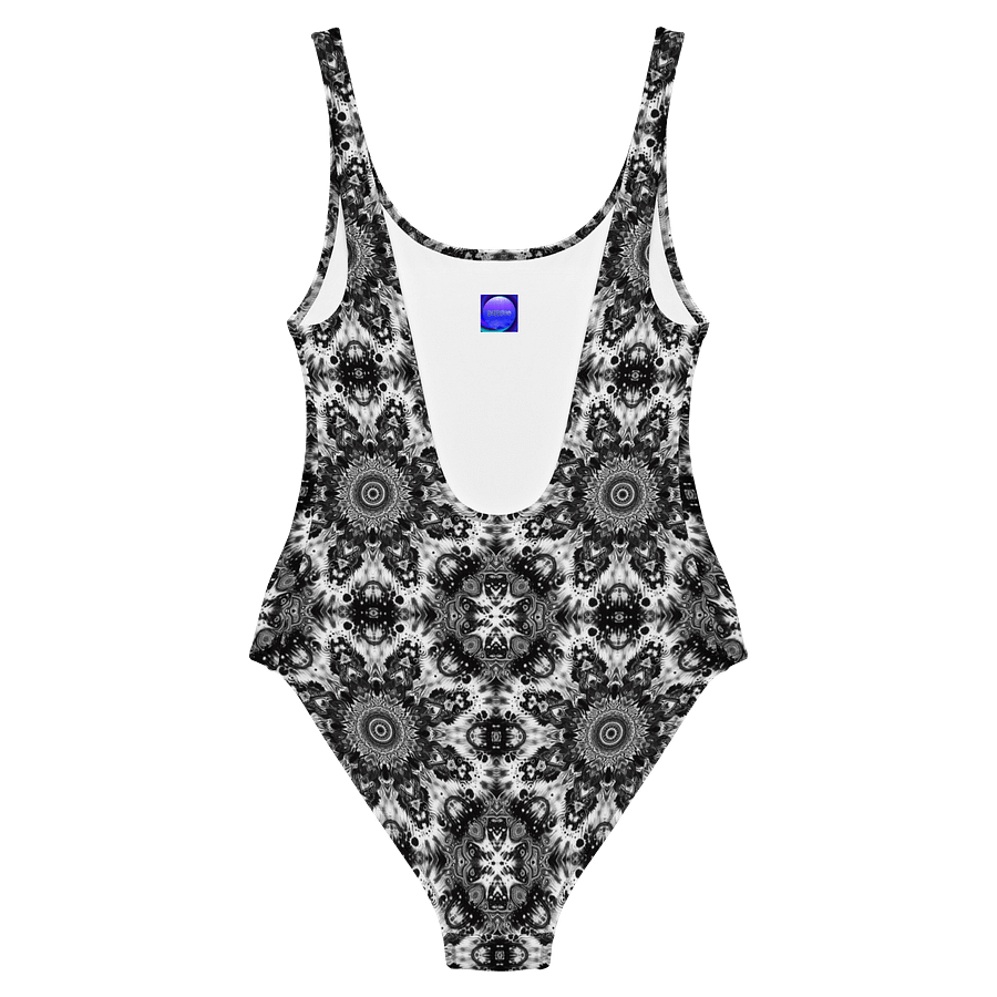 Black & White Octopus Tie Dye One Piece product image (6)
