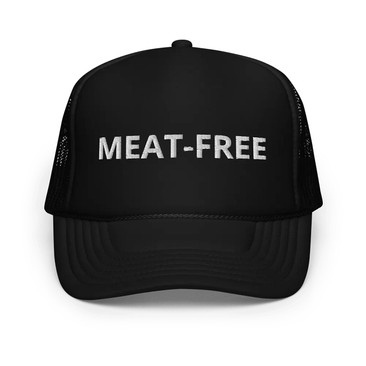 Meat Free Embroidered Trucker Cap product image (1)