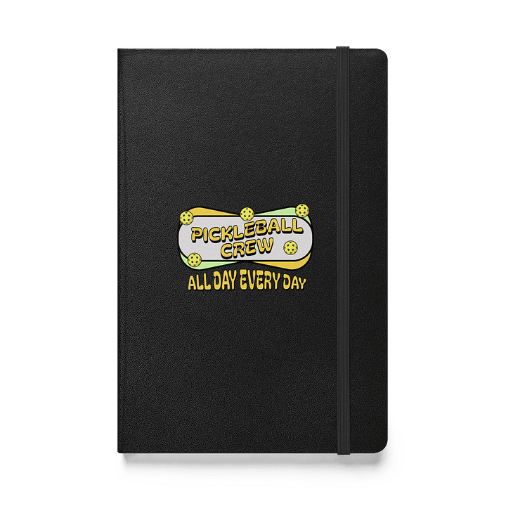 Pickleball Crew All Day Every Day Hardcover Journal product image (1)