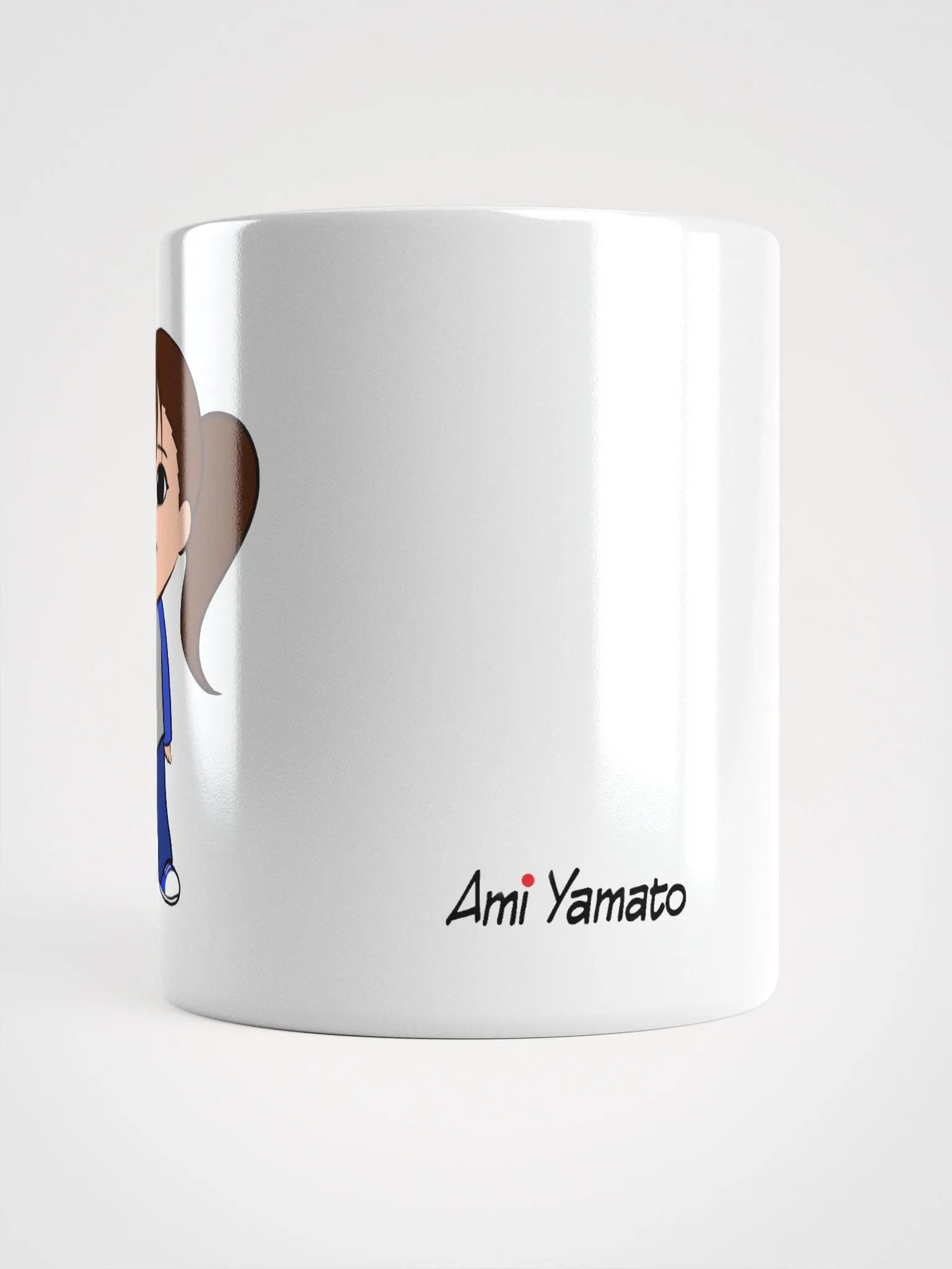 White Mug - Chibi Ami: Smile product image (3)