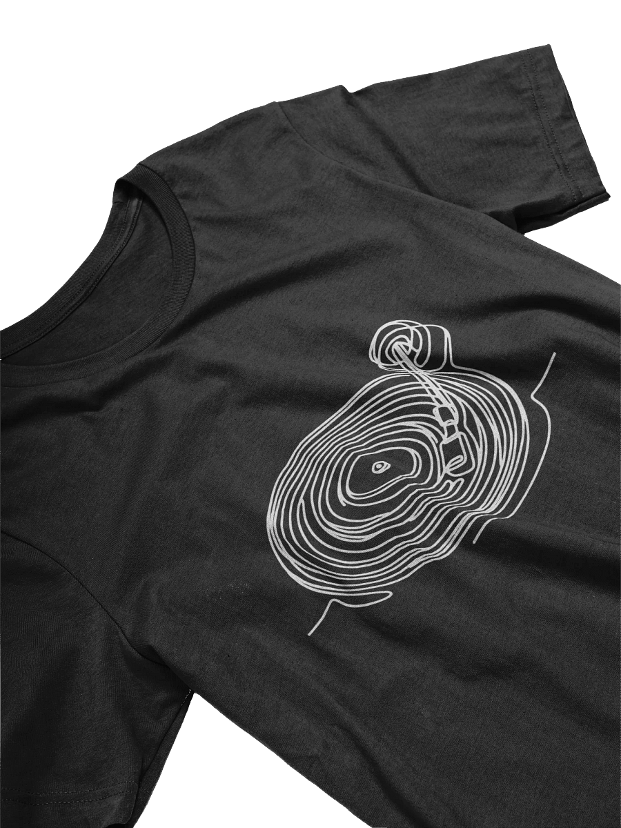 Vinyl Disc Line Art T-Shirt product image (3)
