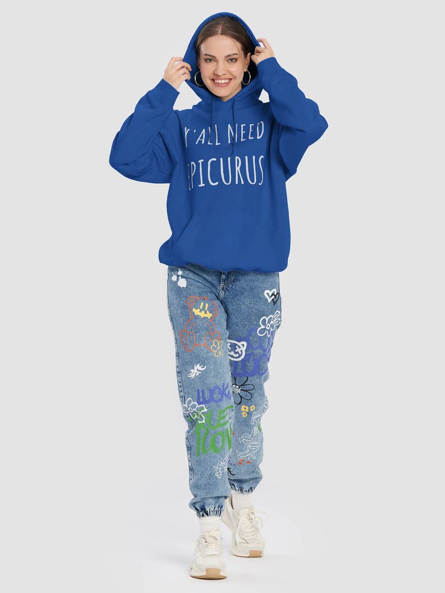 Ya'll Need Epicurus DARK (Gildan Classic Hoodie) product image (80)