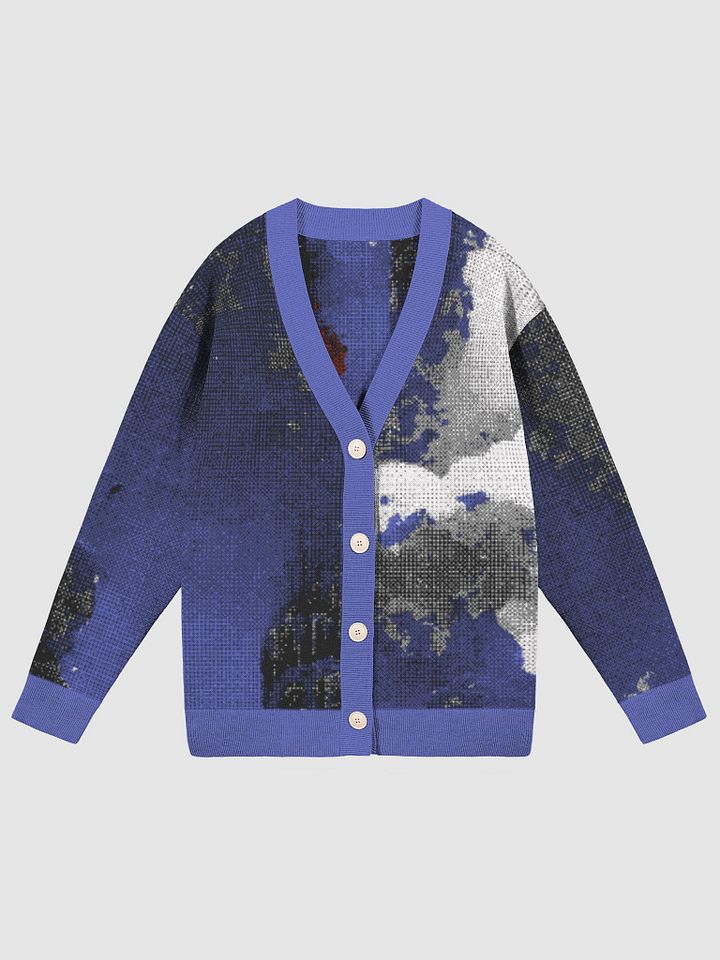 Vibrant Jacquard Knit Cardigan product image (3)