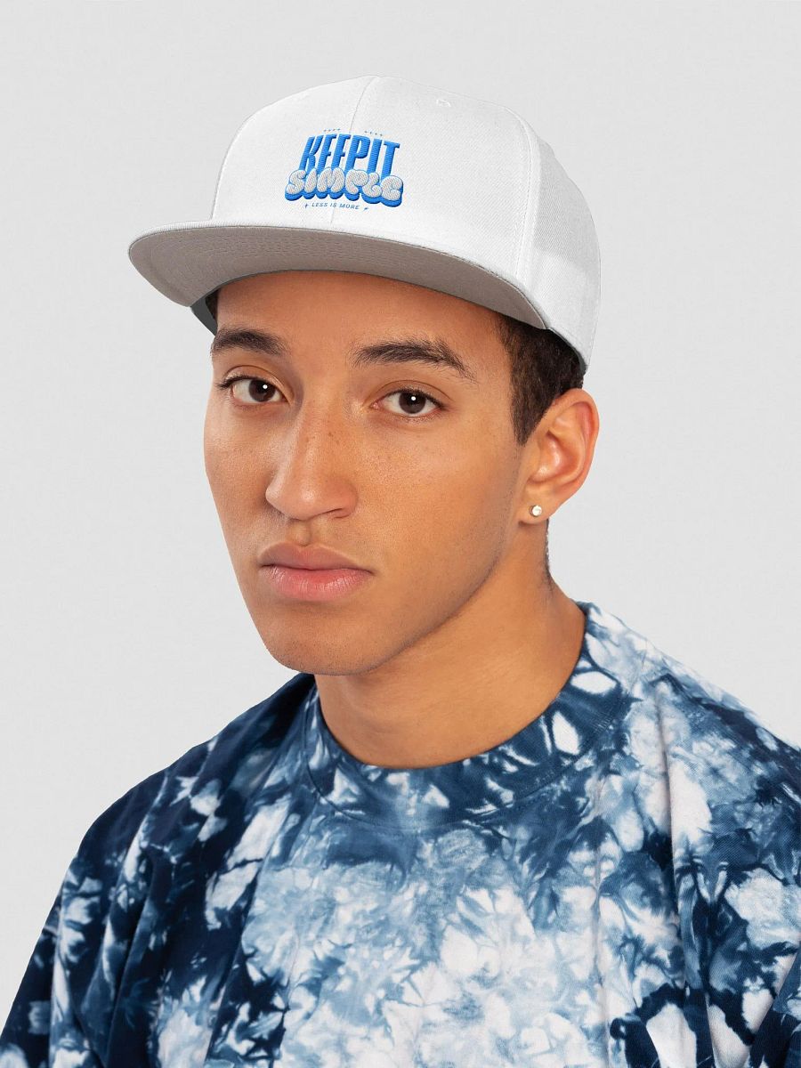 Otto Wool Blend Snapback Cap product image (6)