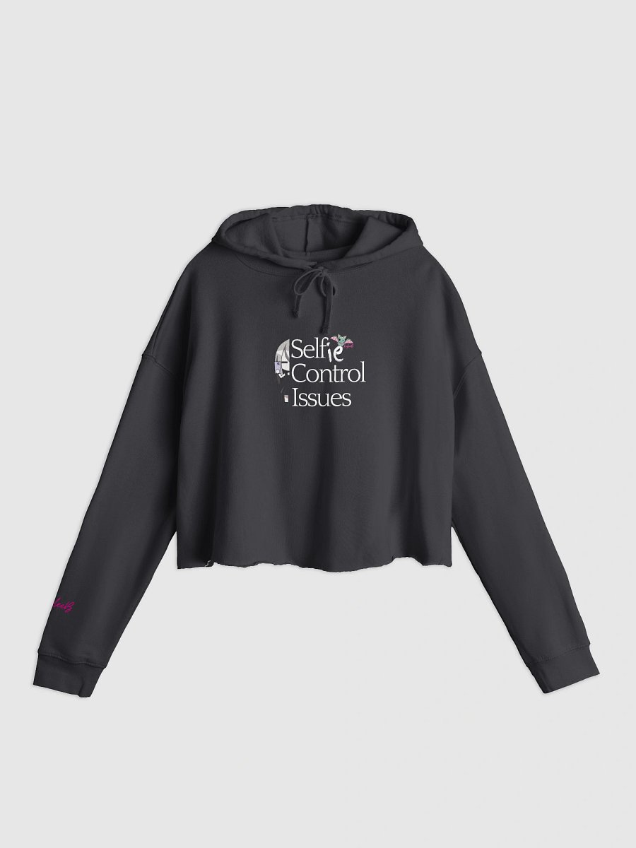 Selfie Crop Hoodie - Self-control by RyleeB product image (3)