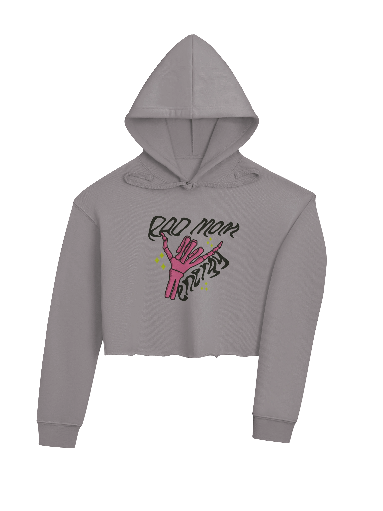 Rad Mom Energy Crop Top Hoodie product image (4)