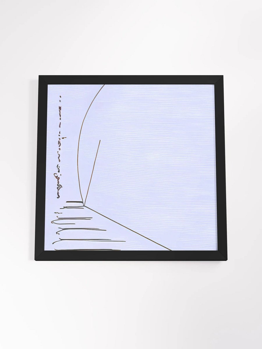 Stealth-Abstract Fusion Framed Art Print product image (4)