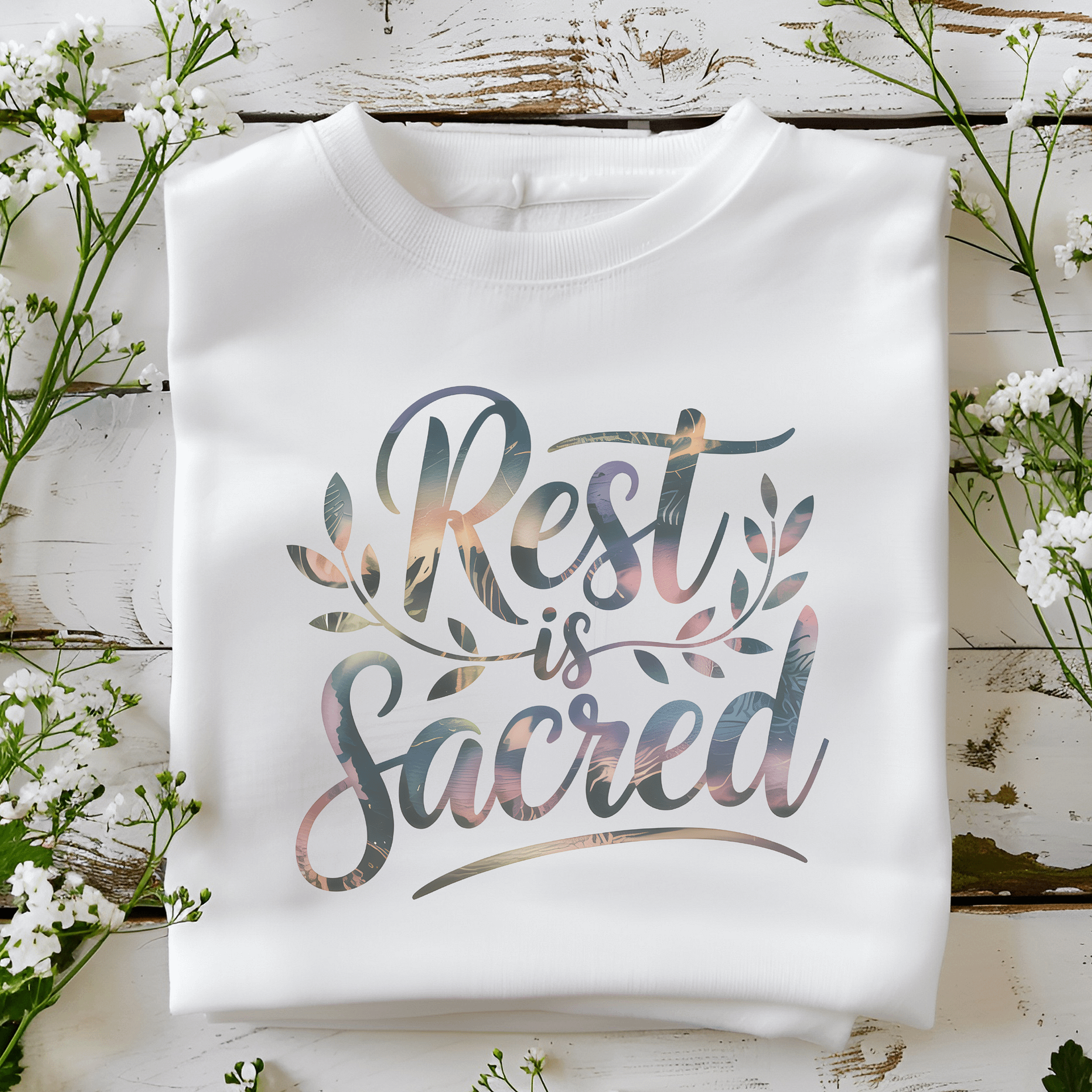 Rest Is Sacred, Mental Health png, Motivational Png, Positive Png, Mental Health Matter Png, Be Yourself Png, Positive Vibes Gift product image (5)