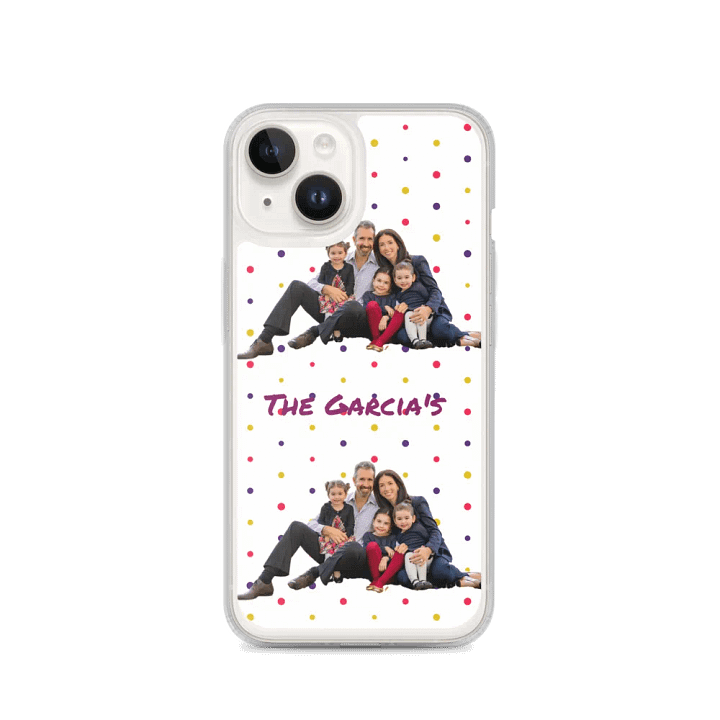 The Garcia's Custom MagSafe® Clear iPhone® Case product image (4)