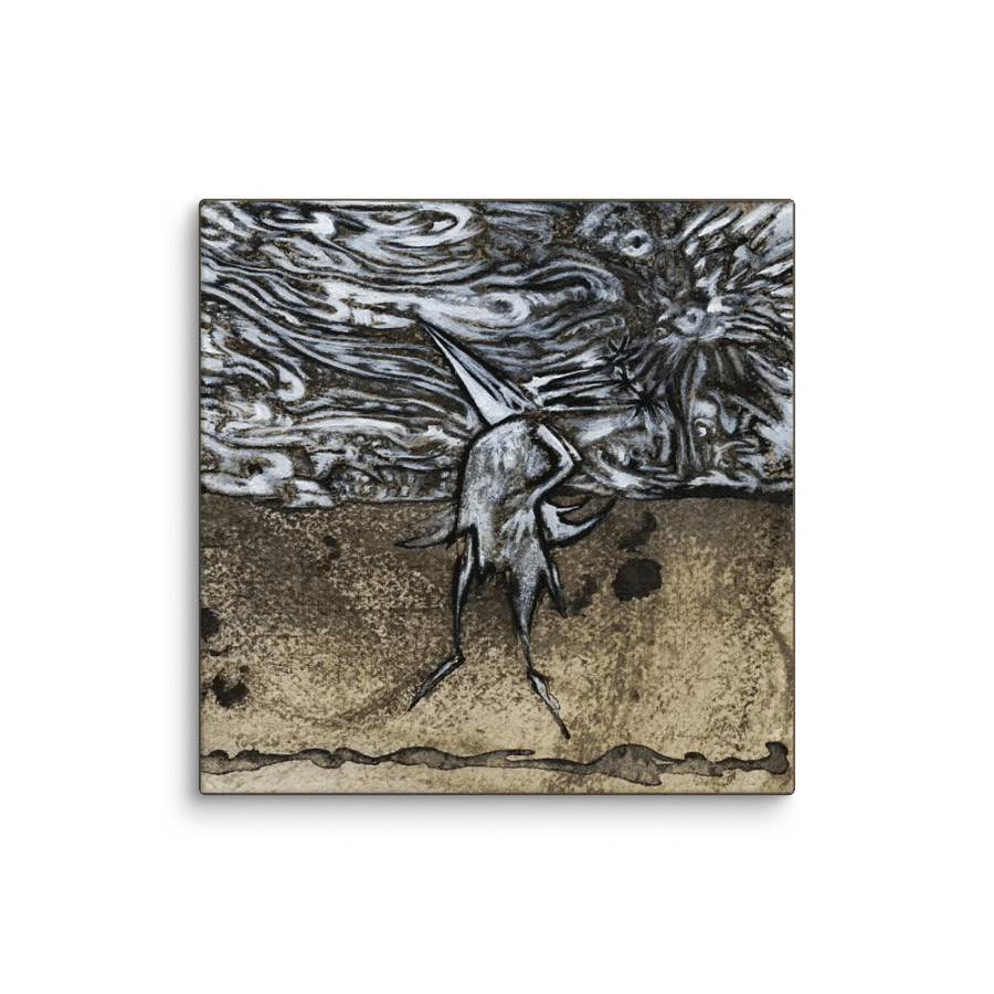 The Mighty Sparrow Allcolor Stretched Canvas product image (1)