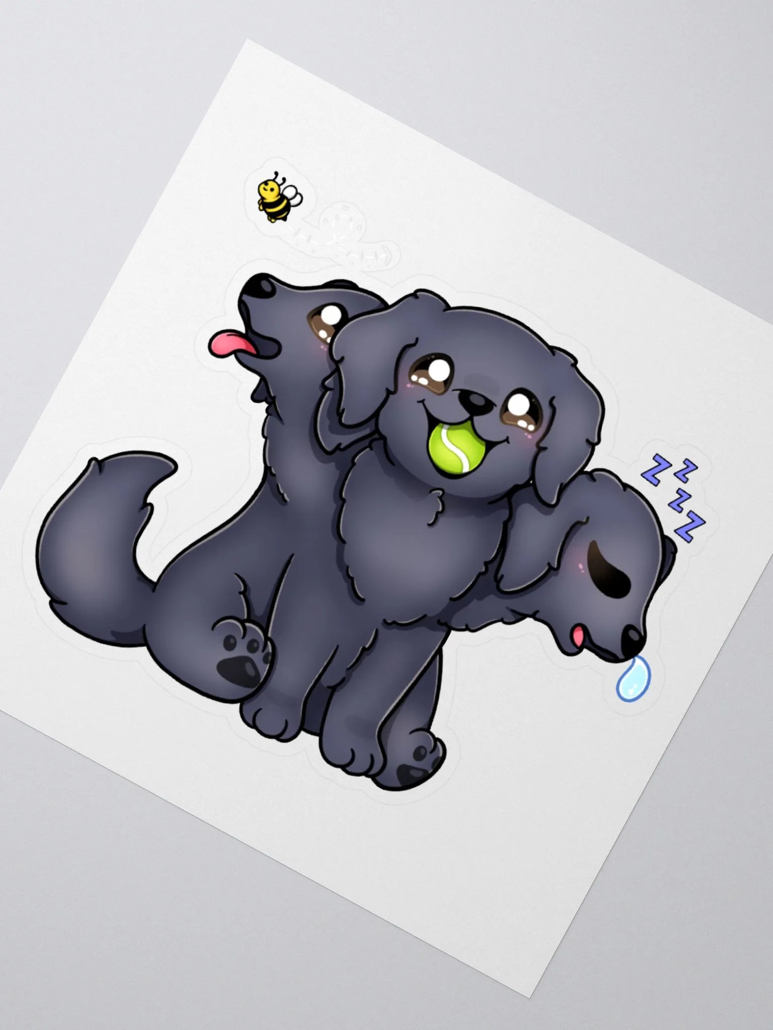 Cerberus Puppy Sticker product image (5)