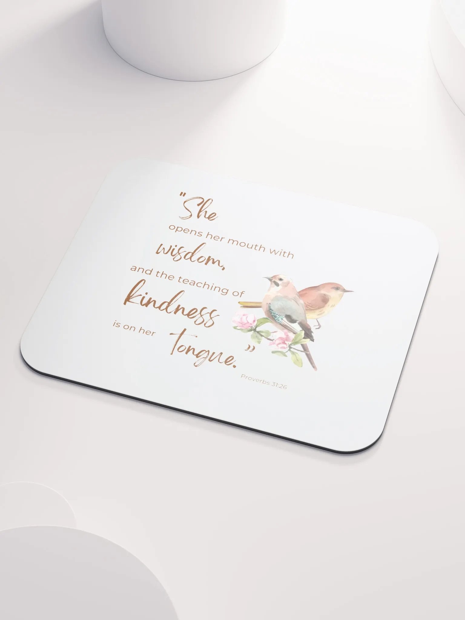 Wisdom and Kindness Mouse Pad product image (3)