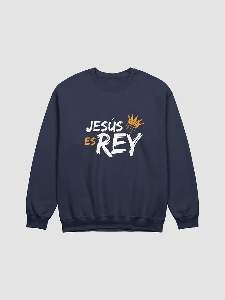 Sudadera Unisex Cuello Redondo | Jesús es Rey product image (25)