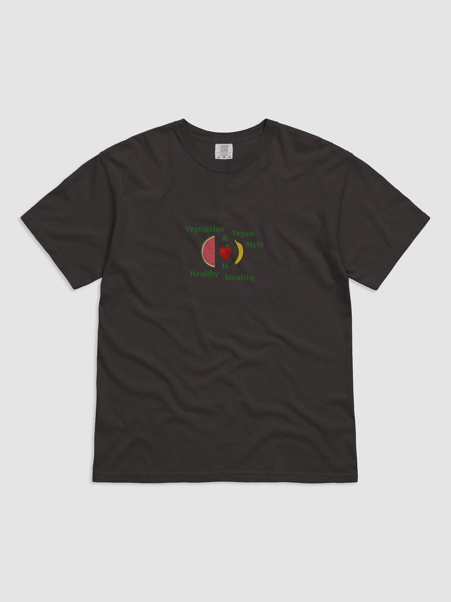 Healthy Wealthy Vegetarian & Vegan Tee product image (1)