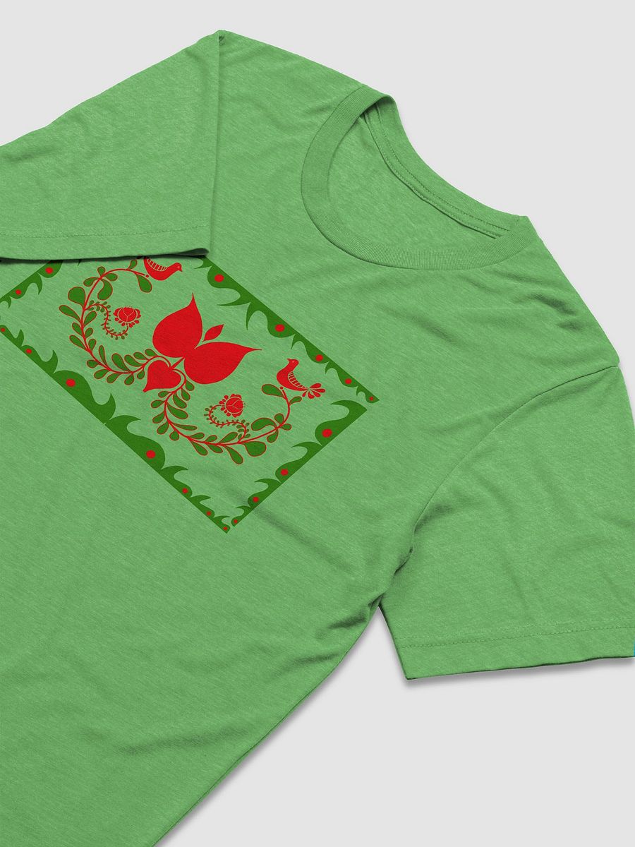 Hungarian Folk-Inspired Symmetry T-Shirt product image (6)