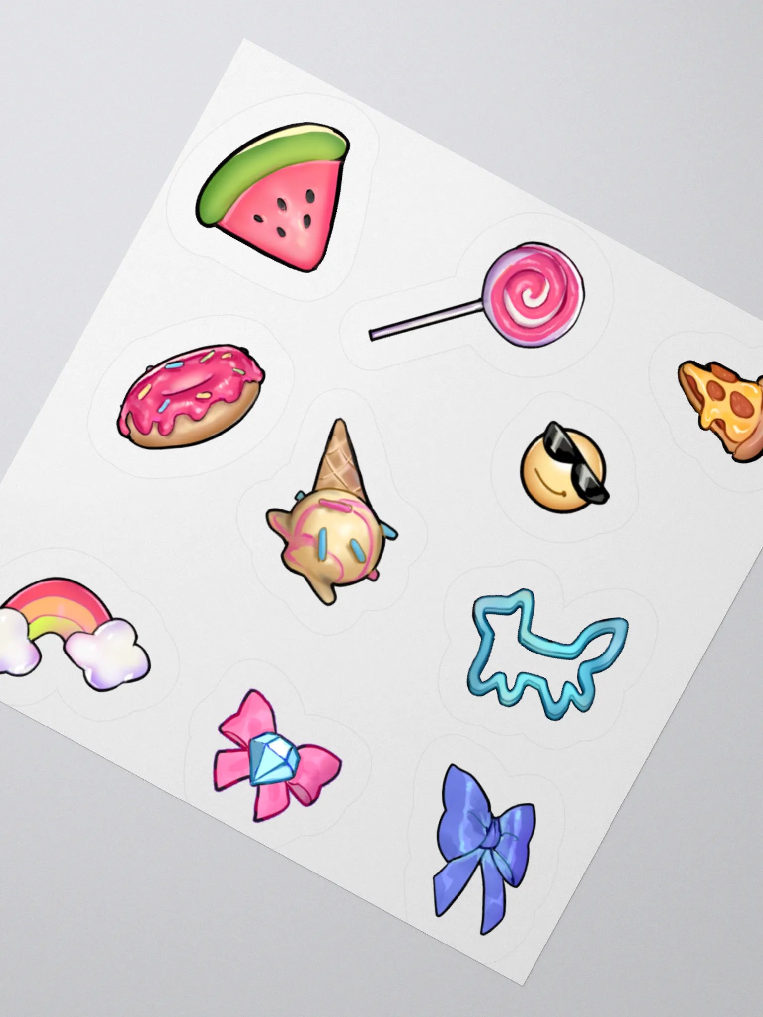 🌈 prism's hairclips stickers 🌈 product image (2)