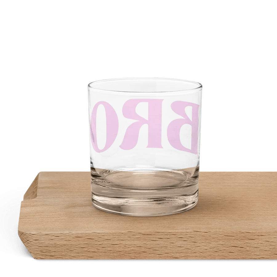 BRO rocks glass product image (4)