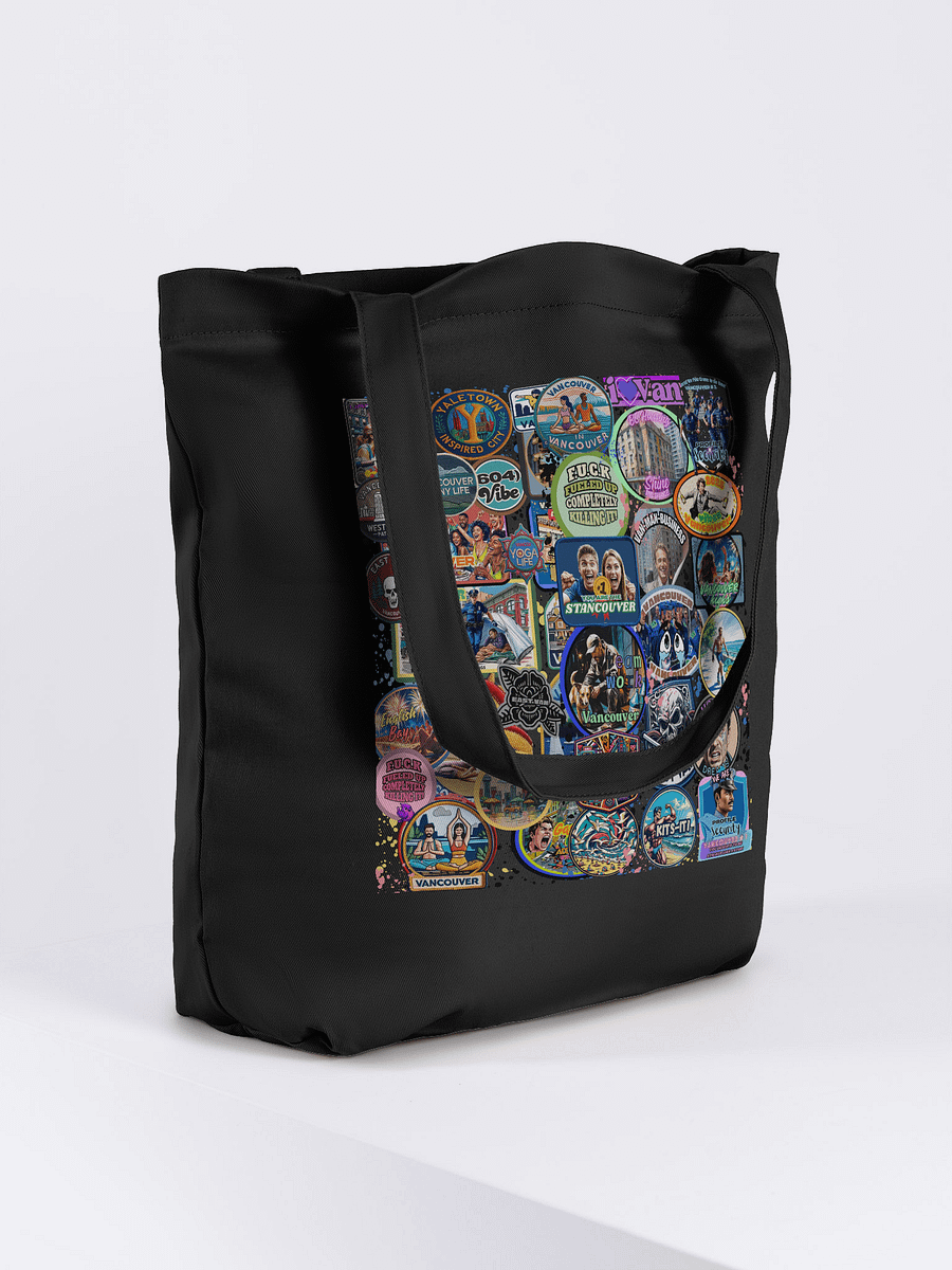 Vibrant Vancouver Sticker and Patch Collection Tote Bag product image (4)