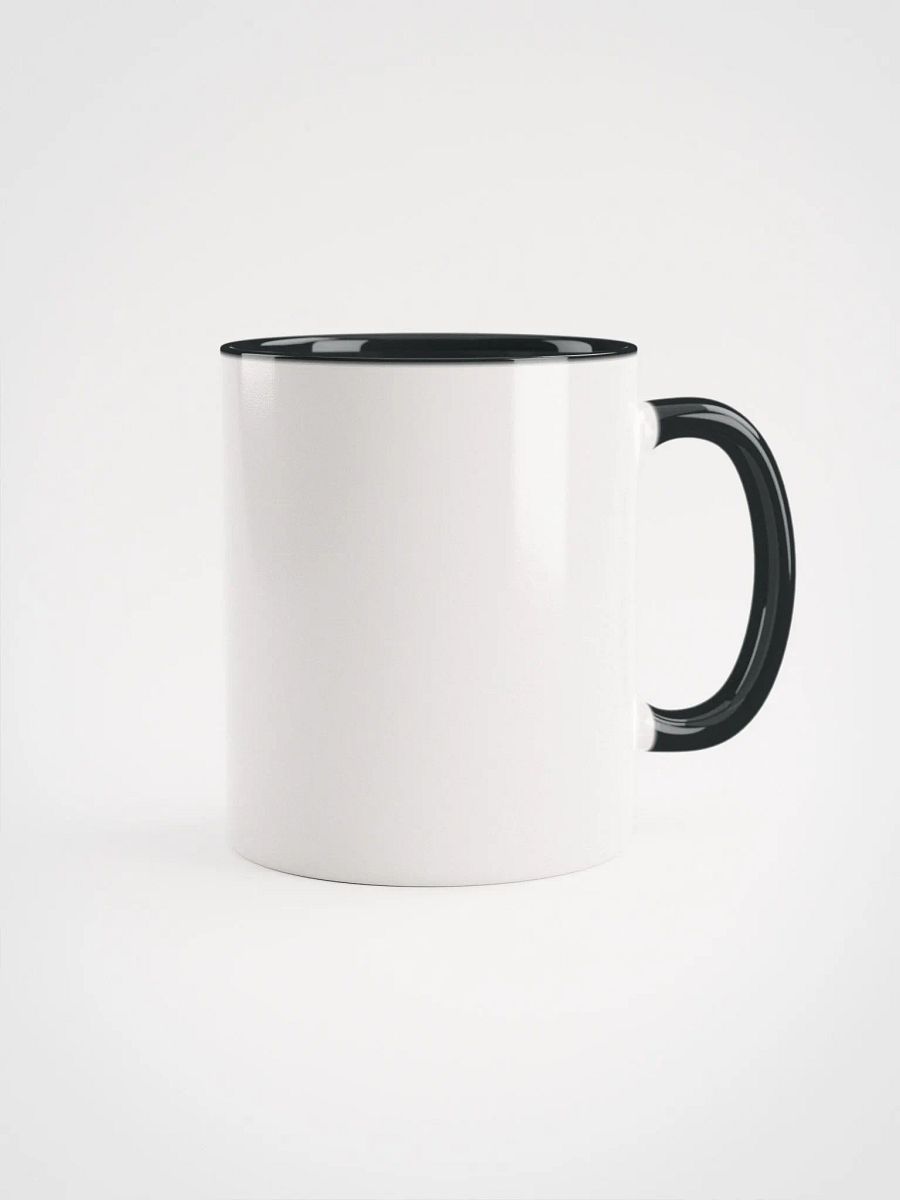 Omitt Triangle Ceramic Mug with Color Inside product image (2)