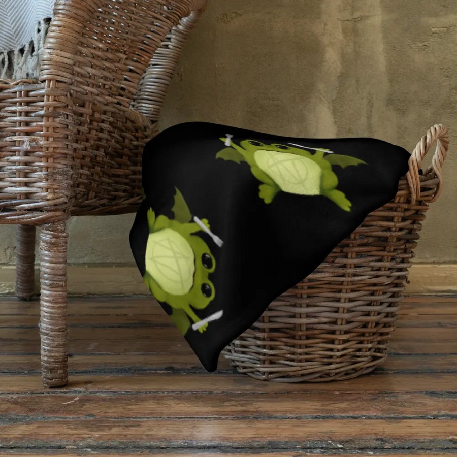 Eat the Rich Throw Blanket product image (22)