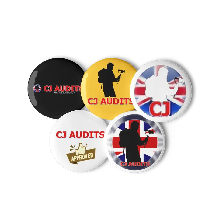 CJ Audits Mix Pin Buttons Set product image (3)