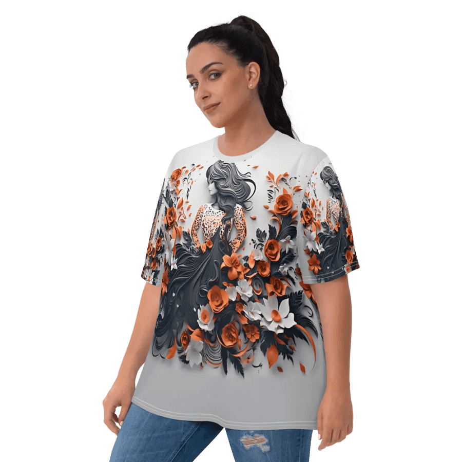 Girl floral T shirt product image (9)