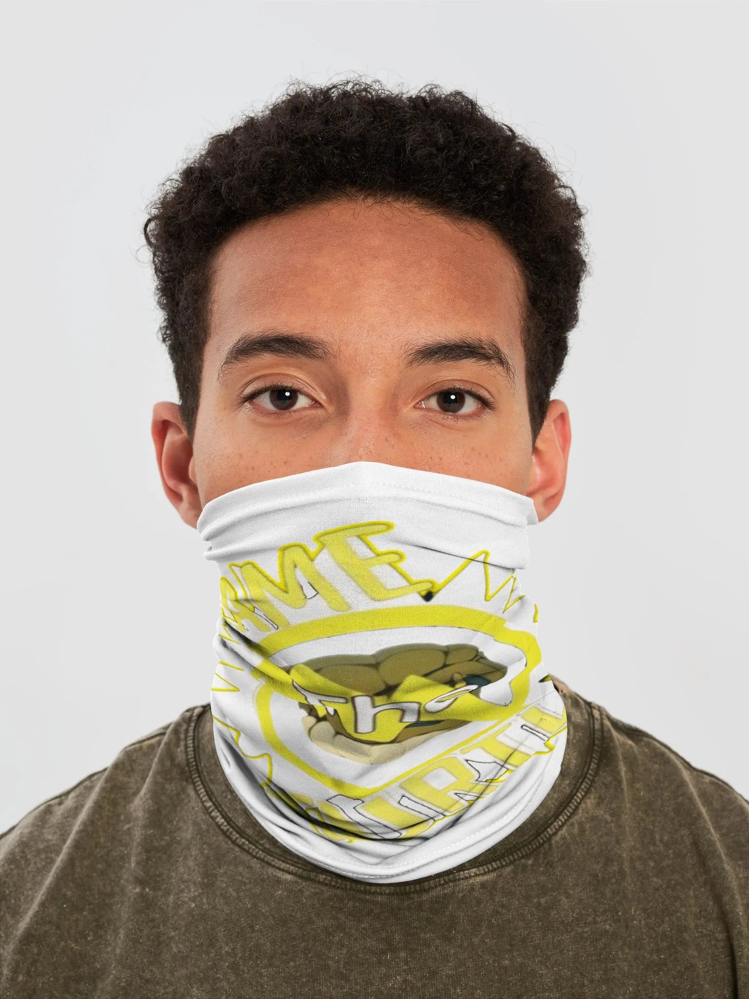 Blame The Turtle! Face Gator Mask product image (1)
