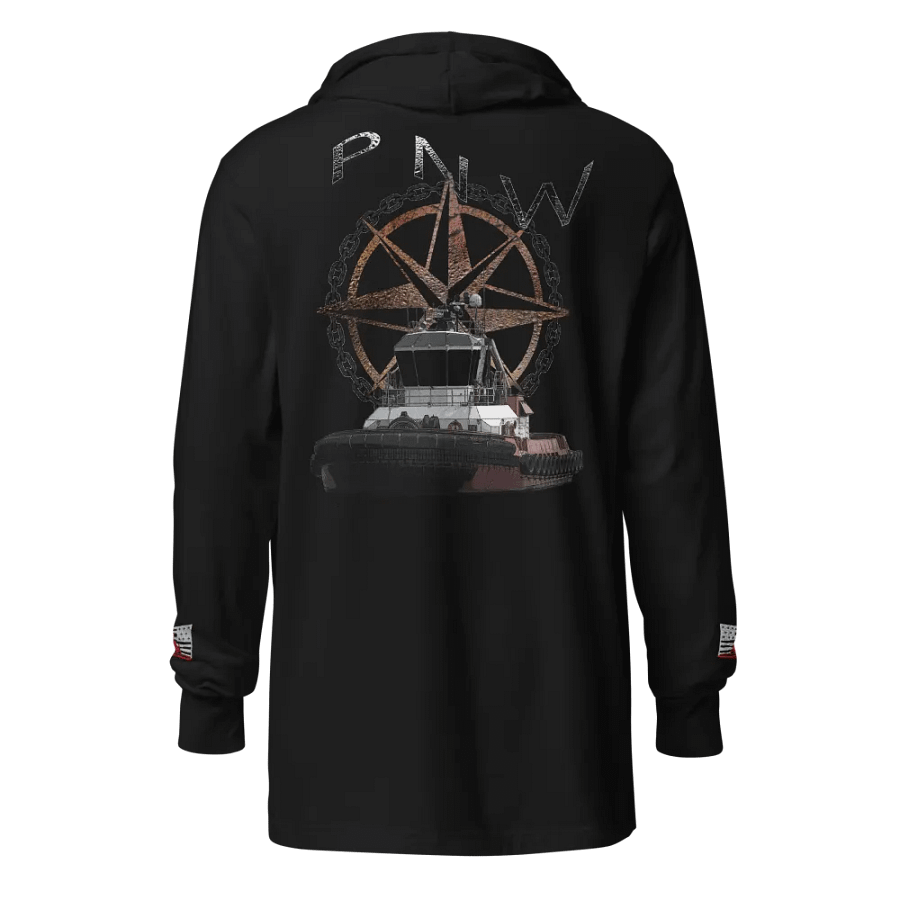 PNW Compass Rose Athena Titan hoodie Tee product image (1)