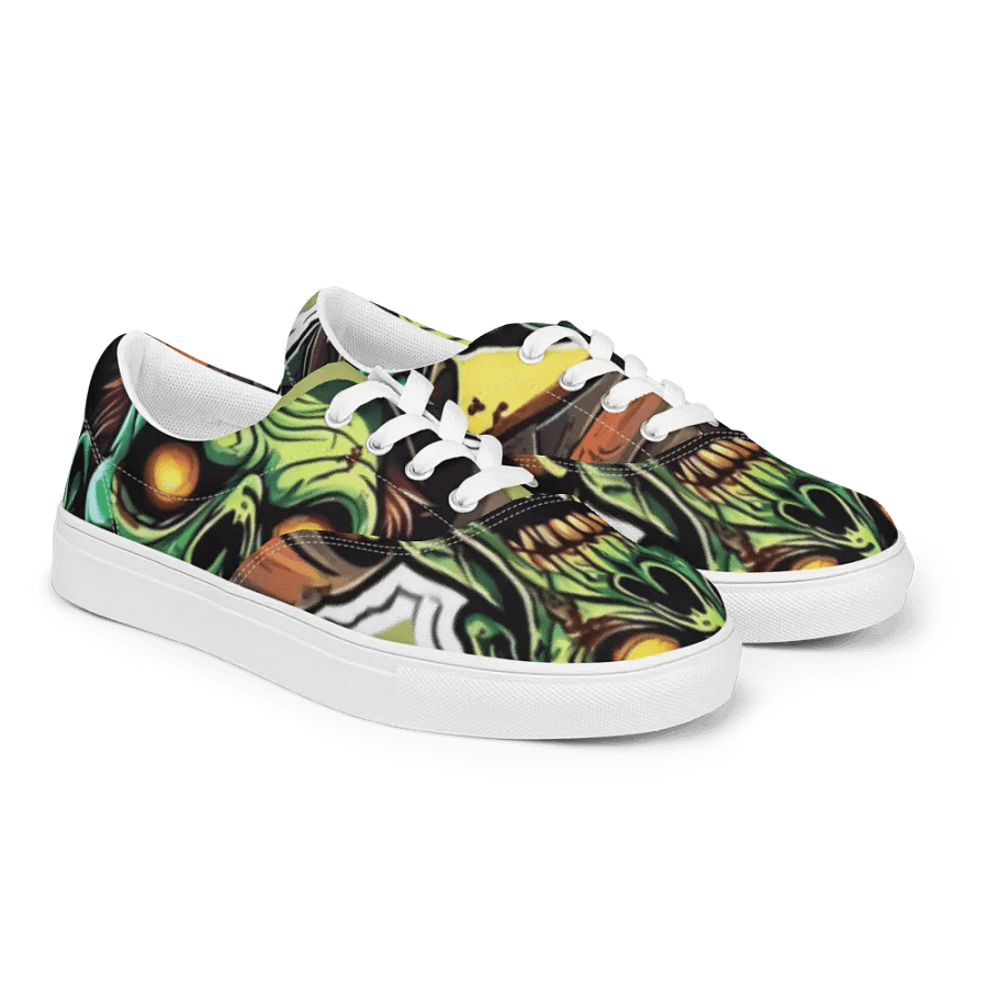 Undead Elegance Men's Canvas Shoes product image (10)