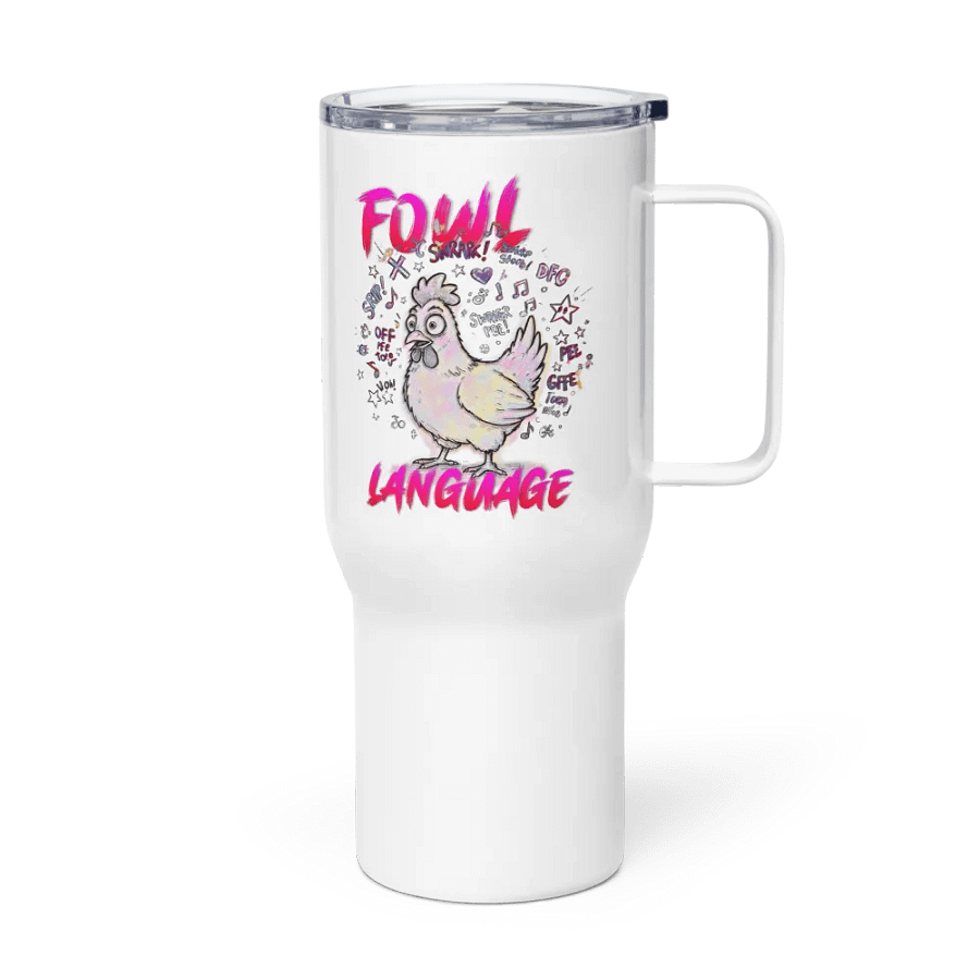 Fowl Language Stainless Steel Travel Mug product image (2)