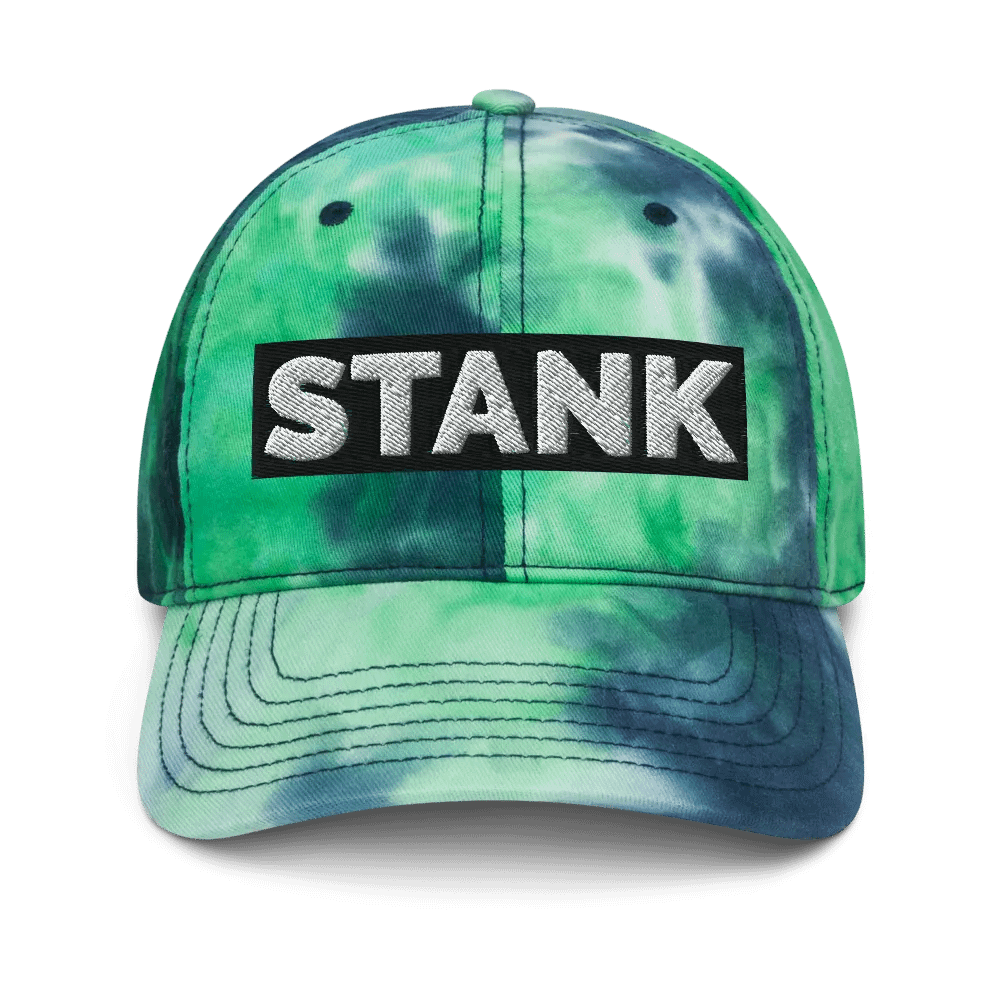STANK FARM [BLACK LABEL] Boldness Tie-Dye Dad Hat product image (1)
