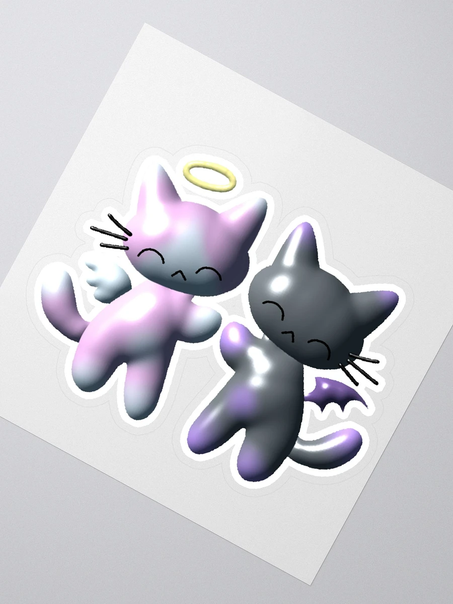 ANGEL + DEVIL Cats - Sticker product image (2)