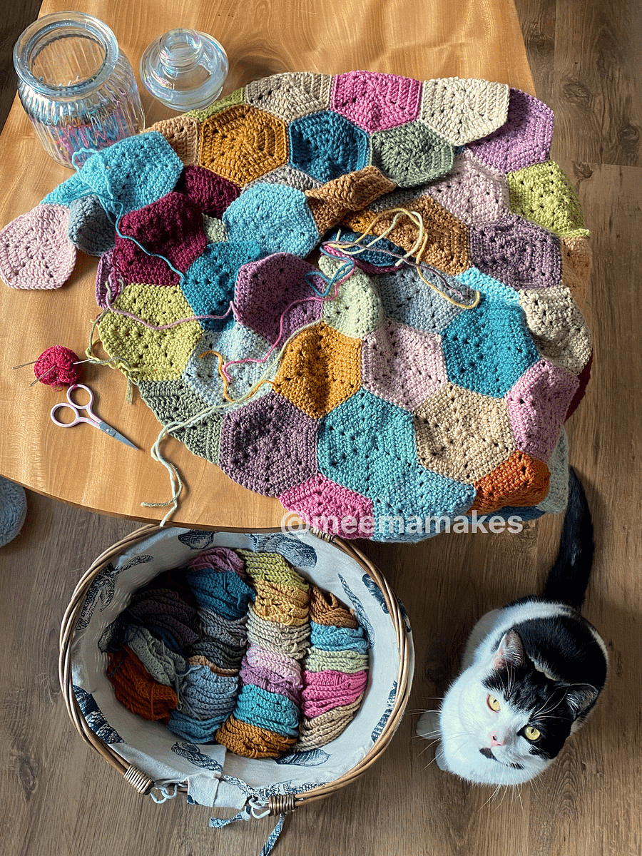 Hexalong Blanket Pattern product image (5)