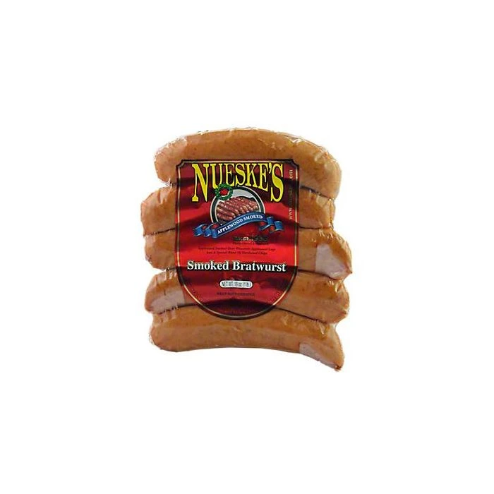 NUESKES APPLEWOOD SMOKED MEATS: Smoked Bratwurst, 1 lb product image (1)
