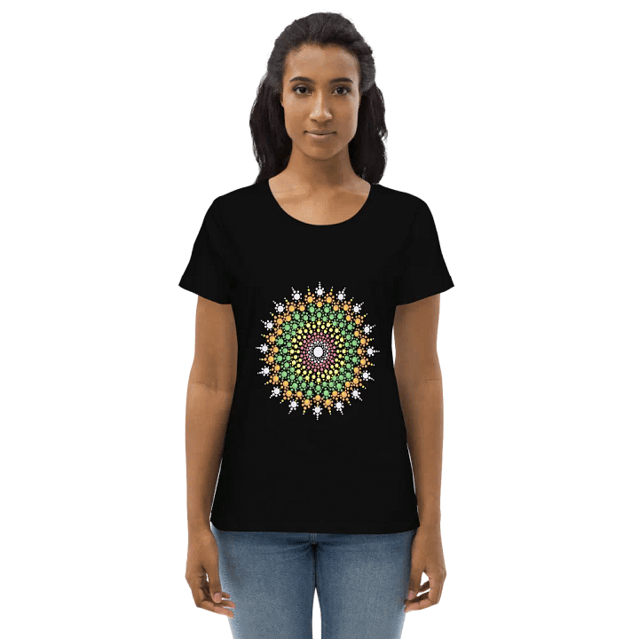 Pastel Dot Mandala Women's Eco T-Shirt product image (1)