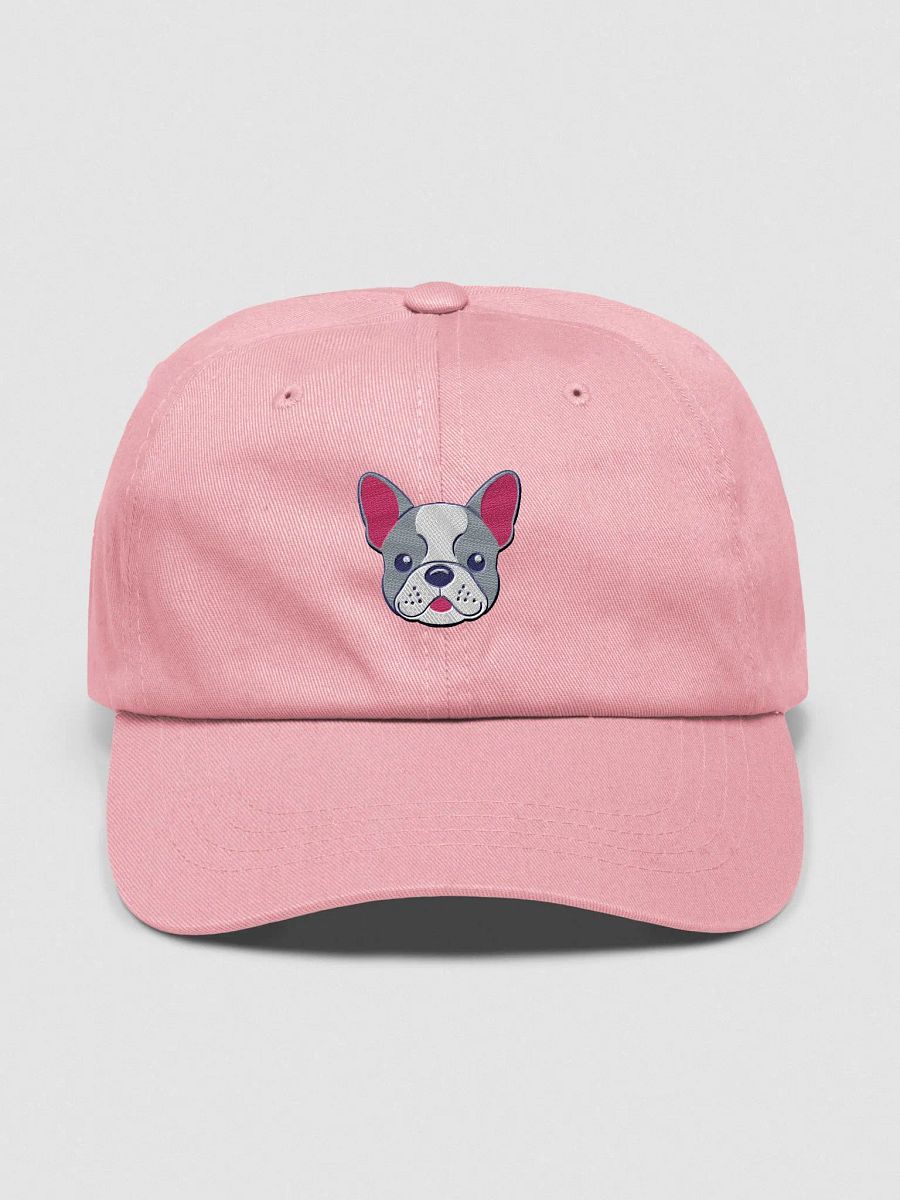 Cute French Bulldog Face Embroidered Dad Hat product image (25)