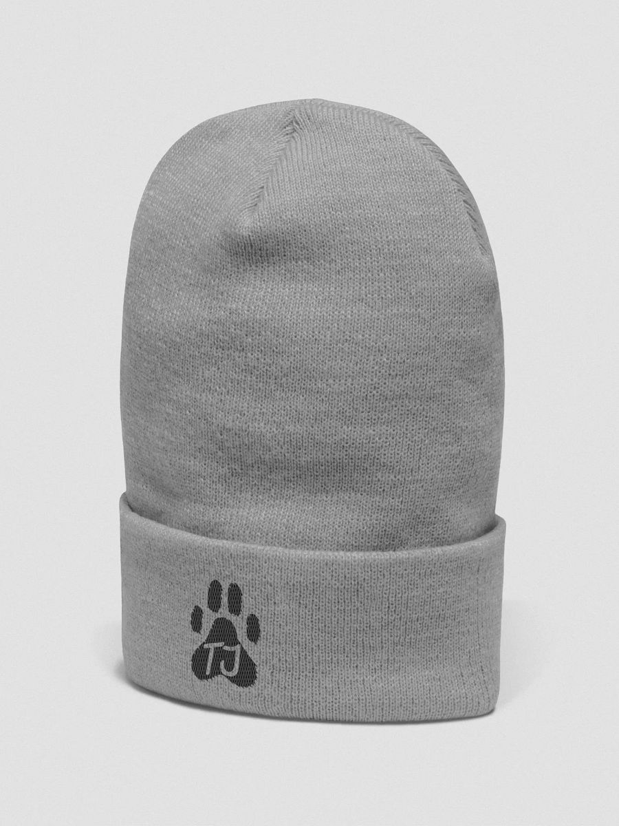 TJ Paw Cuffed Beanie 2 (black detail) product image (7)