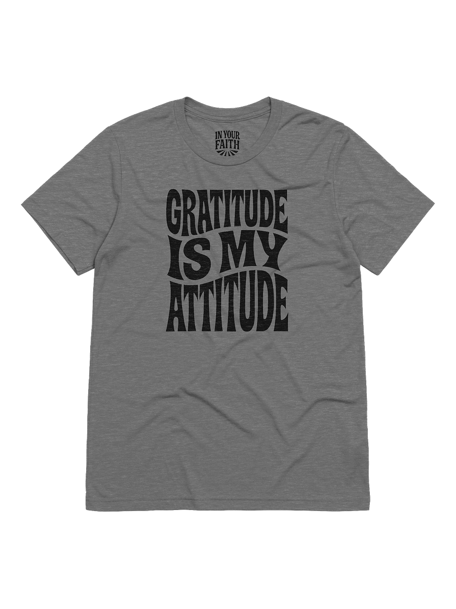 Gratitude Is My Attitude T-Shirt product image (1)