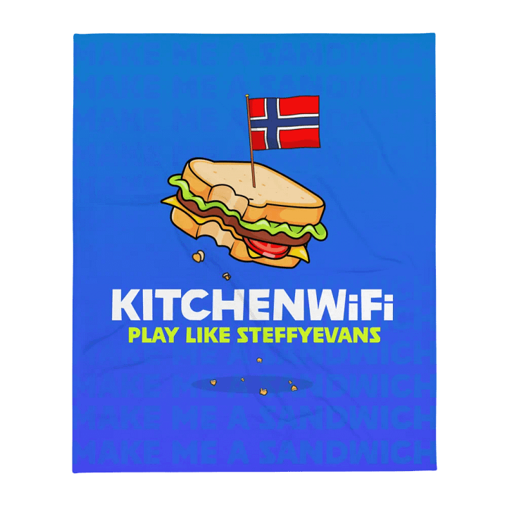 KitchenWiFi Blanket | Play like SteffyEvans product image (1)
