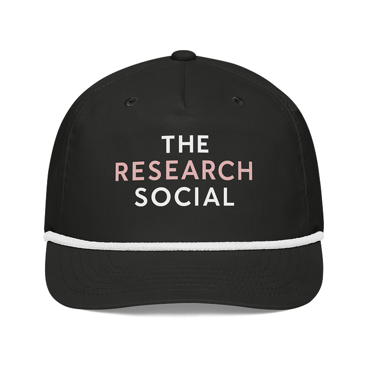 The Research Social Signature Cap product image (1)