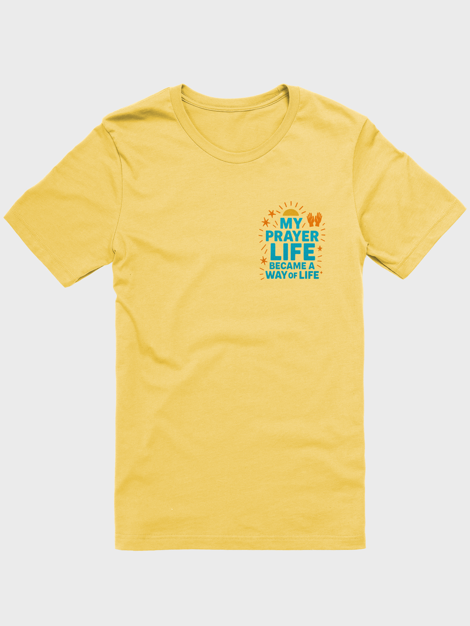 PRAYER LIFE T-SHIRT (UNISEX)(MULTI-COLORS AVAILABLE) product image (8)
