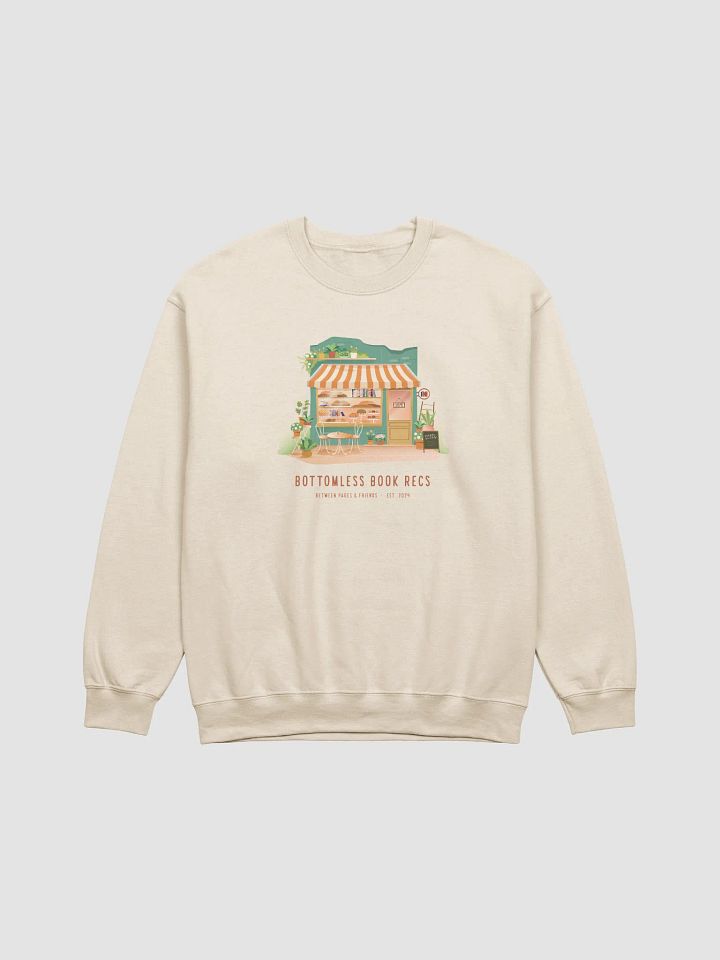 Bottomless Book Recs | Printed Crewneck product image (1)