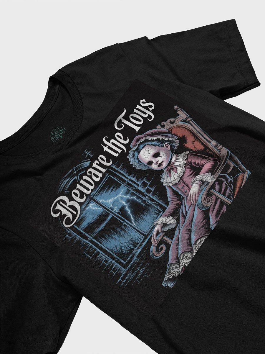 Creepy Doll Rocking Chair T-Shirt - Beware the Toys - Unisex Supersoft Tee product image (25)