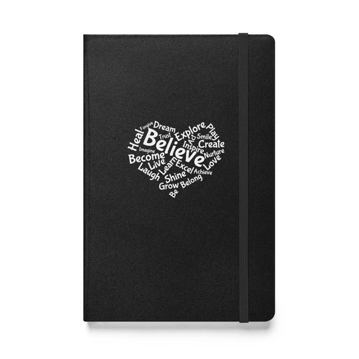 Motivational Heart Word Cloud Journal product image (1)