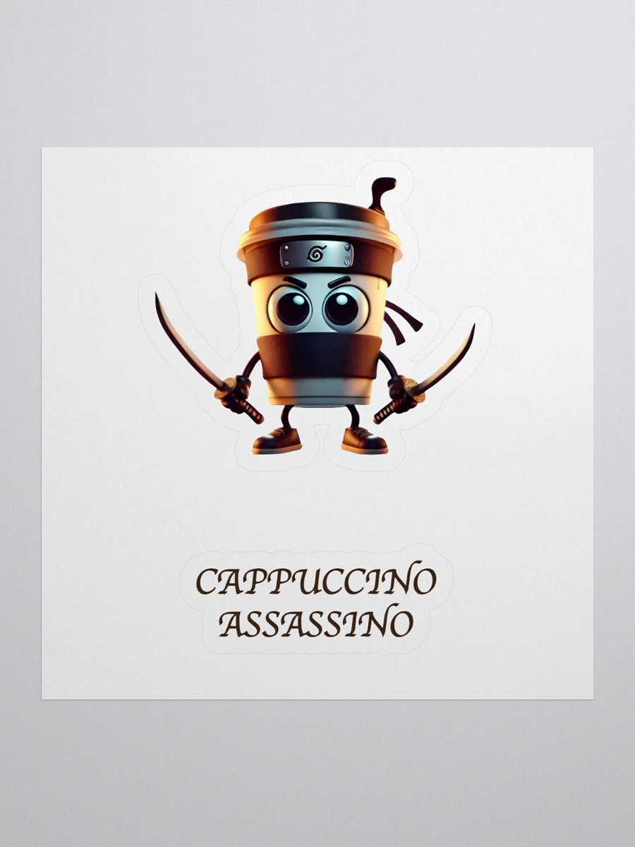 CAPPUCCINO ASSASSINO - STICKER product image (1)