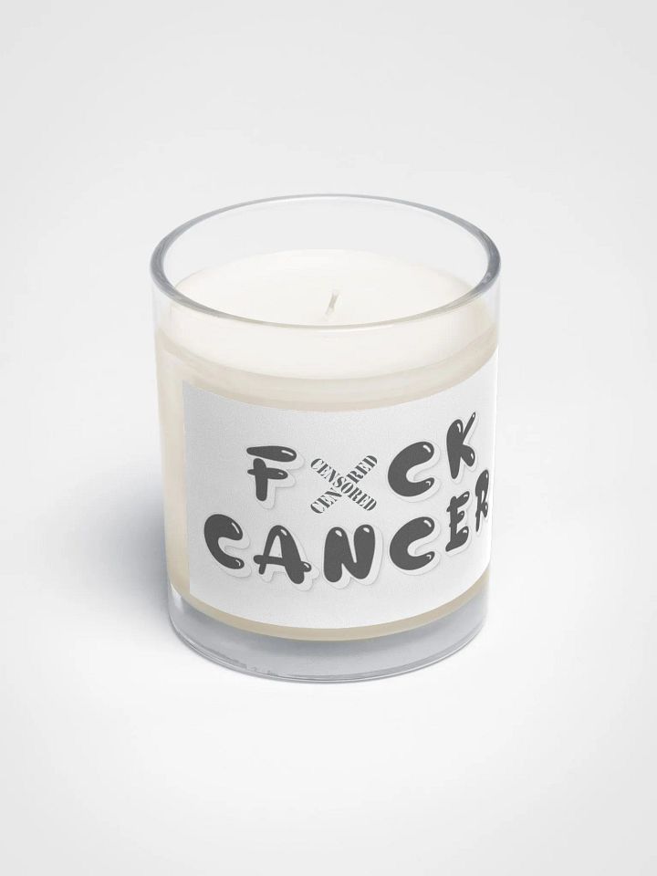 Empowerment Scent: F*CK CANCER Soy Wax Candle product image (1)