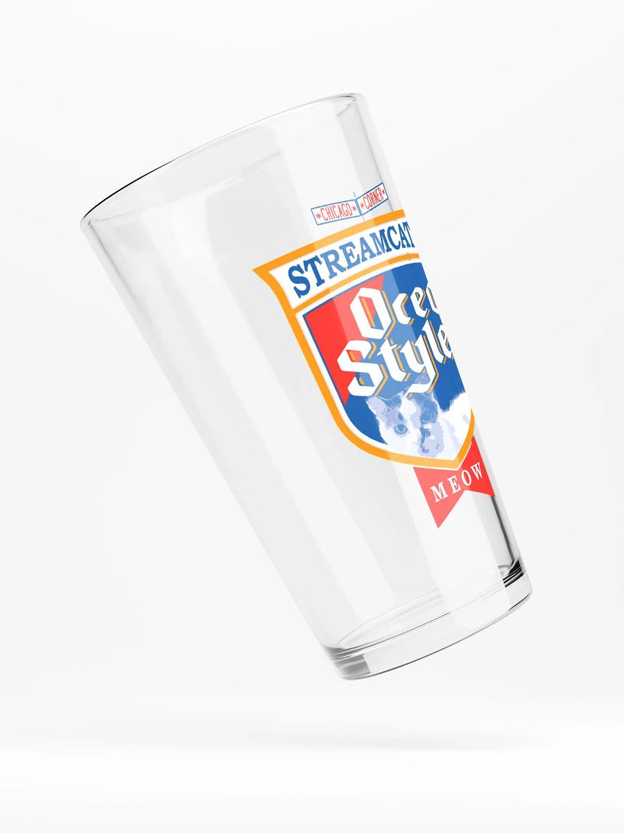 Streamcats Oreo Style - Chicago Corner Pint Glass product image (4)
