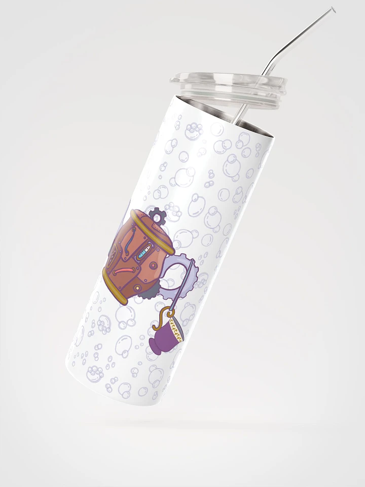 Time for Tea - Steampunk - White Tumbler product image (1)