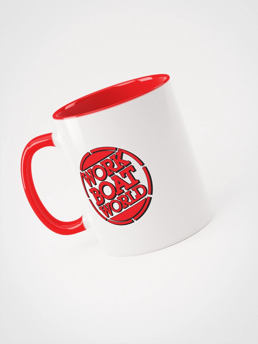 Work Boat World Logo Mug (Red) product image (5)