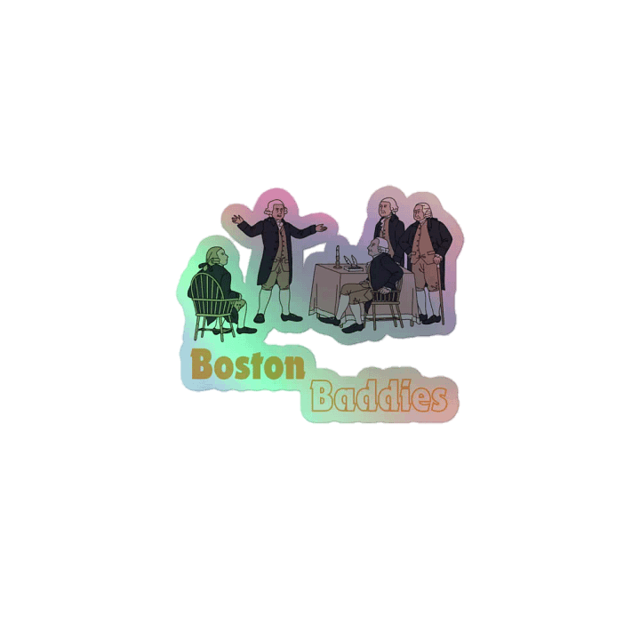 Boston Baddies Holographic Sticker product image (1)